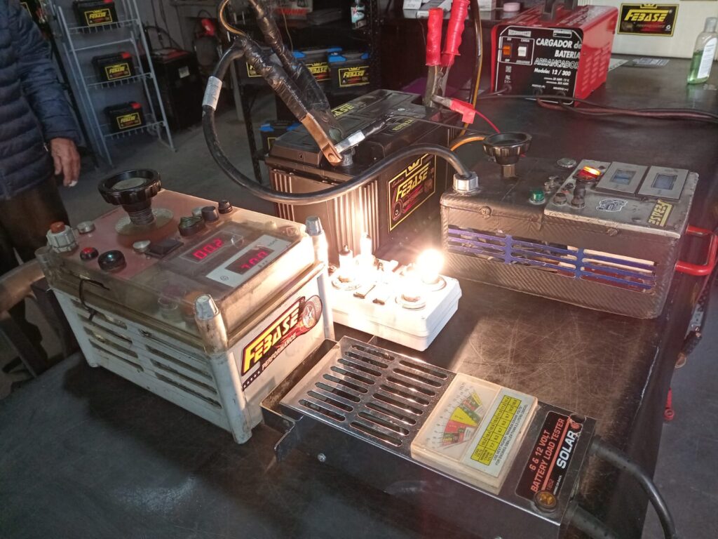 Imagen de diagnostico y service de baterías