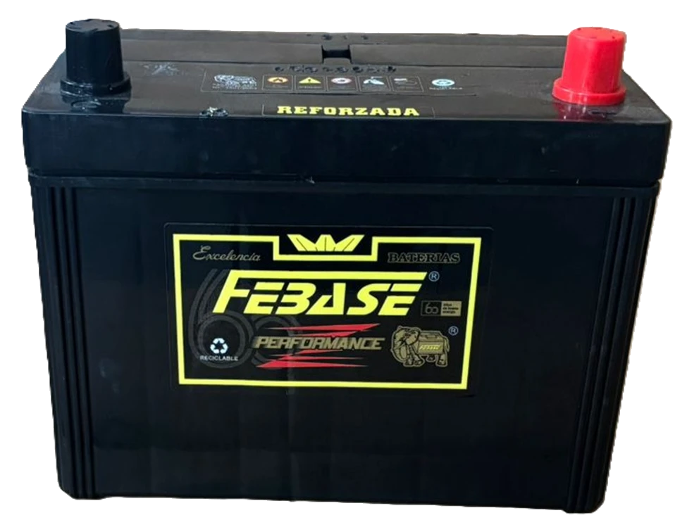 Bateria 12v 110A 4x4 frontal marca Febase Baterias