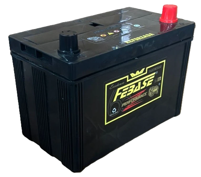 Bateria 12v 110A 4x4 lateral marca Febase Baterias