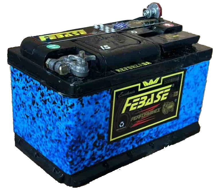 Bateria 12v 75A para competicion lateral marca Febase Baterias